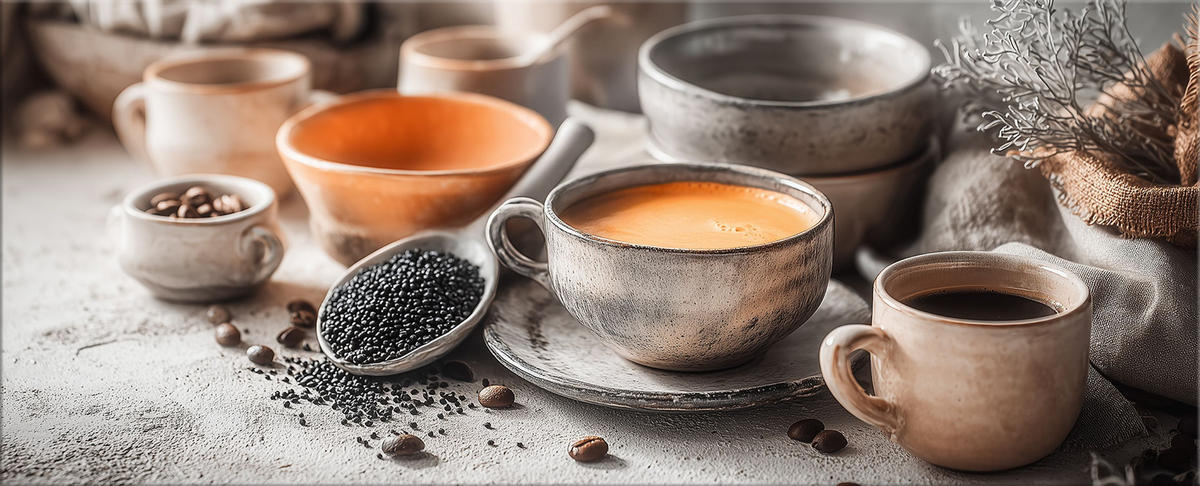 GLASBILD 125x50 cm Bild Küche Kaffee - Beige, Glas (125/50cm) - artissimo