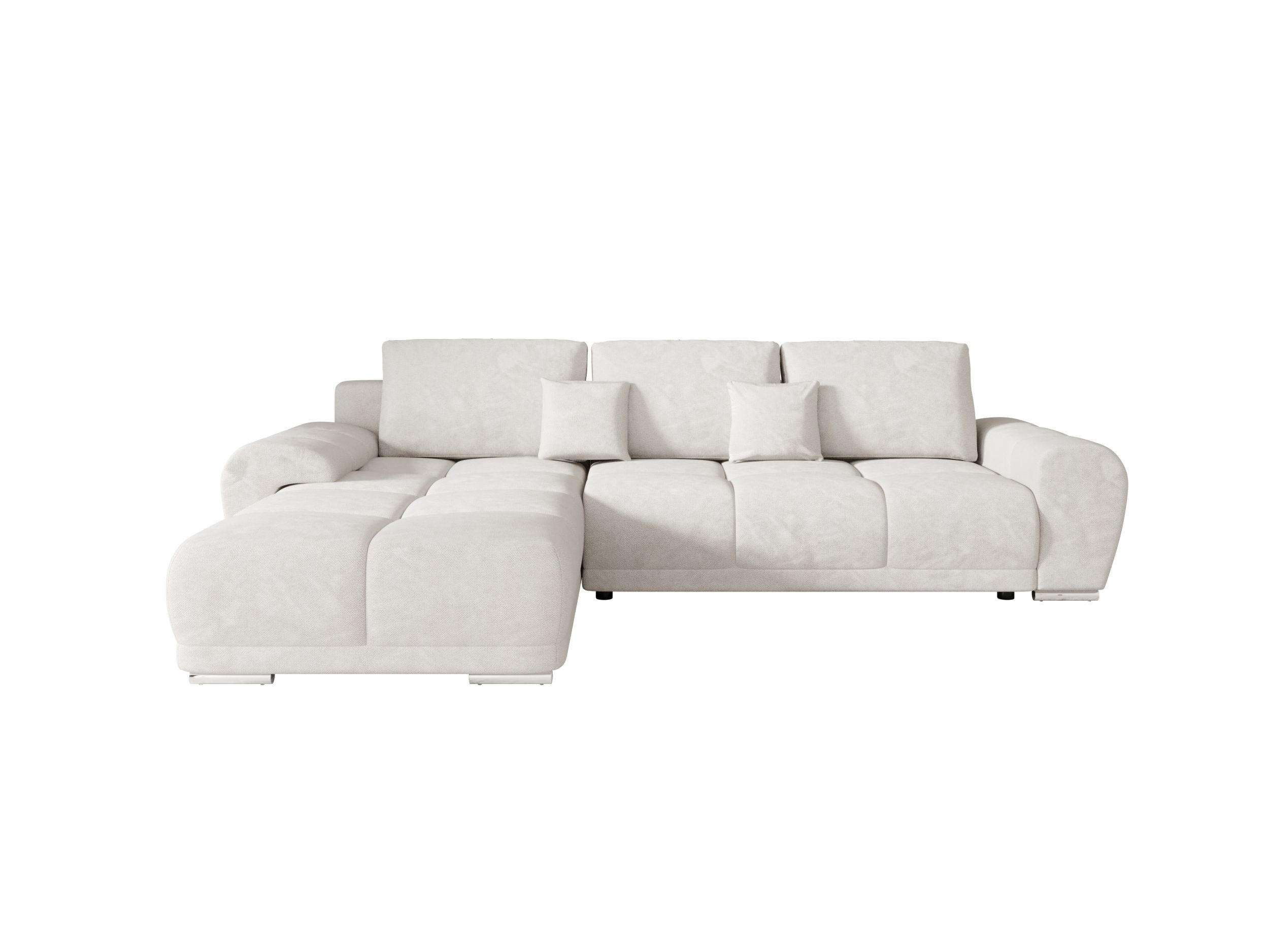 ECKSOFA BEGA L Links TENDER WAY 01 mit Schlaffunktion - Creme, Textil (289/185cm) - Bedante