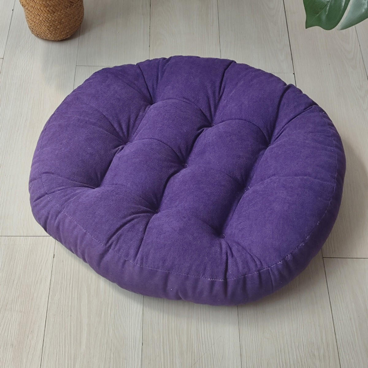 GARTENHOCKERAUFLAGE 55/55 cm - Lila, Textil (55/55cm) - Authentics