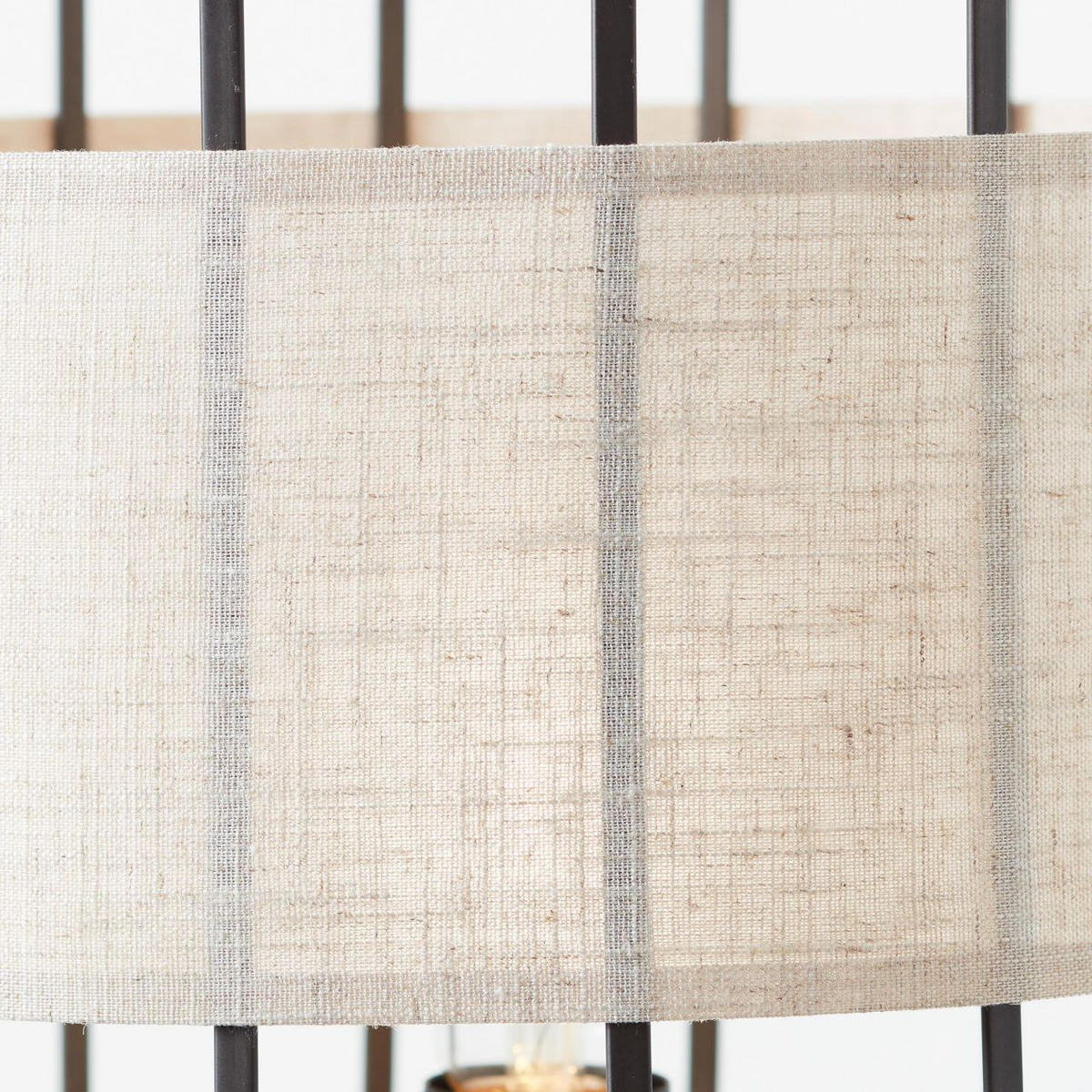 STANDLEUCHTE Slope 93132/76 - Schwarz, Metall (45/45/134cm) - Brilliant