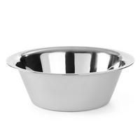 KÜCHENSCHÜSSEL aus Edelstahl, 2,3 l - Hendi 530405 - Schwarz/Weiß, Metall (17cm) - Hendi