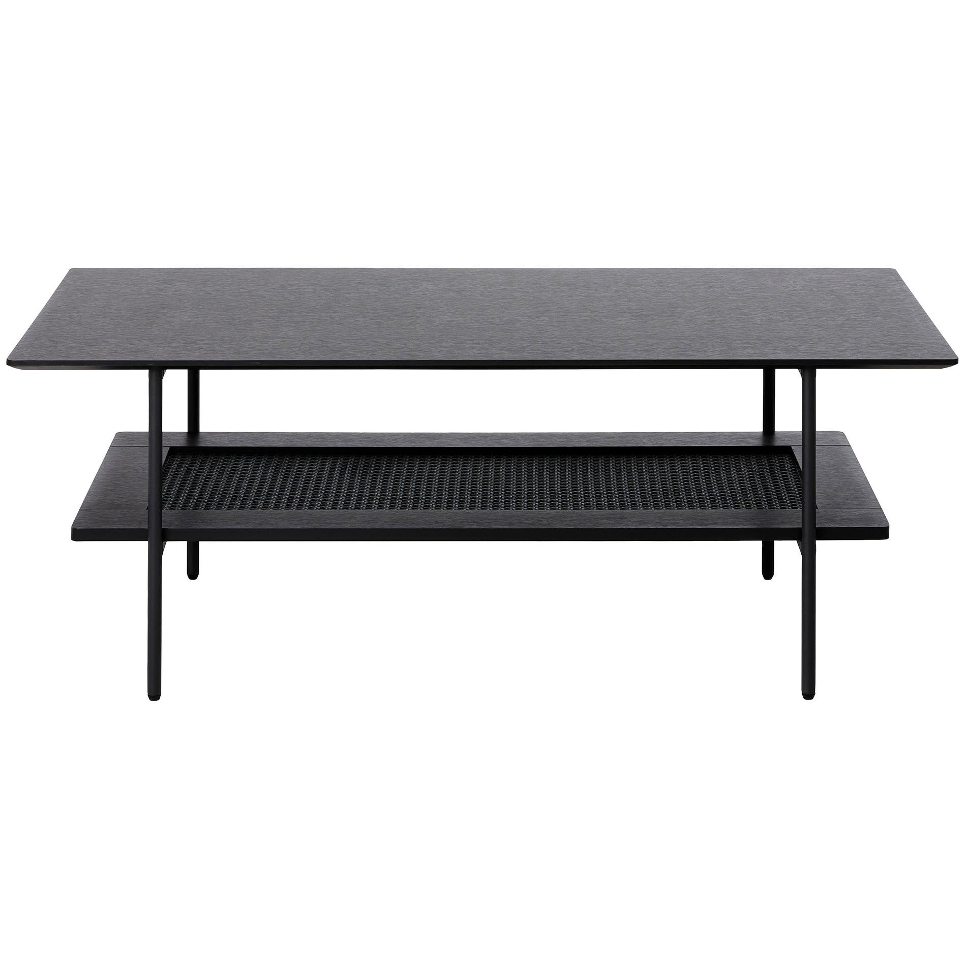 KONFERENČNÍ stolek Mogest, černý dub, 110x55 cm - tmavě hnědá, kov/kompozitní dřevo (55/110/40cm) - Selsey