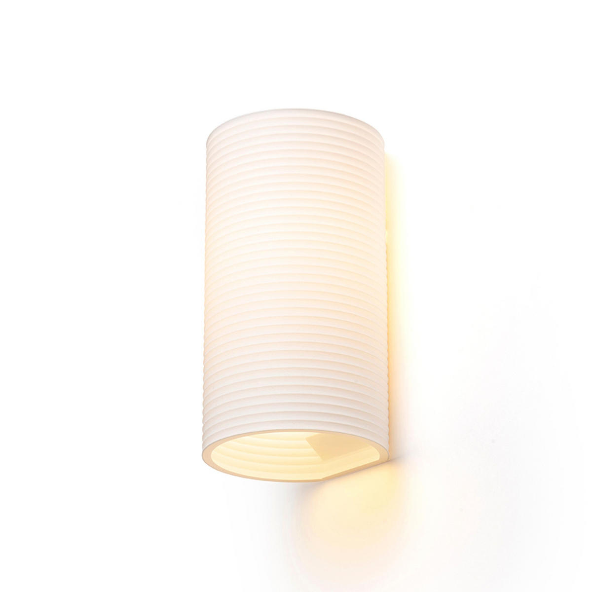 WANDLEUCHTE CALLUM RR4 250 Weiß Eco PLA 15 W - Weiß, Kunststoff (14/25/13cm) - Rendl