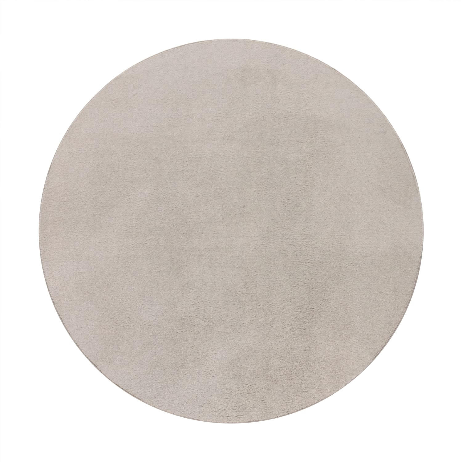 HOCHFLORTEPPICH 120/120 cm Soft 380 - Beige, Kunststoff (120/120cm) - Paco Home
