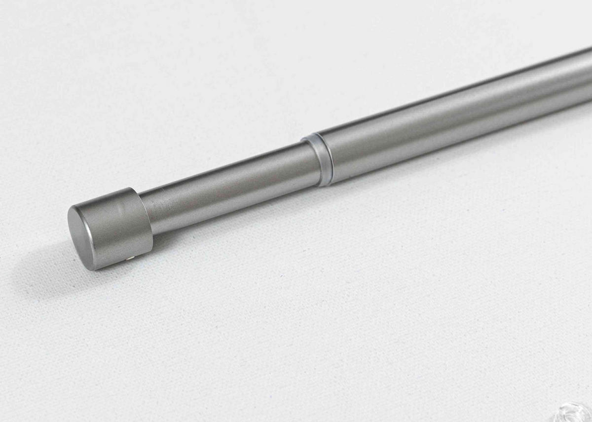 GARDINENSTANGE Ningbo Ø16/19 mm Metall - Alufarben, Metall (210cm) - Gardinenbox