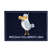 SAUBERLAUFMATTE INNEN HOMELIKE - Blau, Textil (40/60cm) - Astra