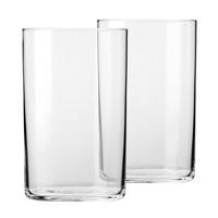 WASSERSET POLKA, 2ER-SET, 250 ML - Transparent, Glas (0.25L) - Krosno Glass