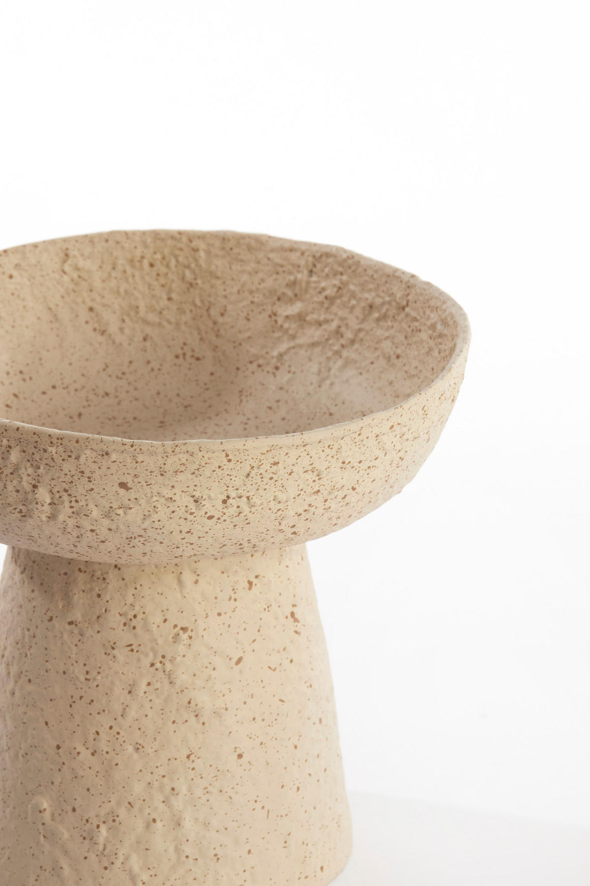 SCHÜSSEL Ota Braun Ø20,5/18 cm - Beige, Metall (20.5/18cm) - Light & Living