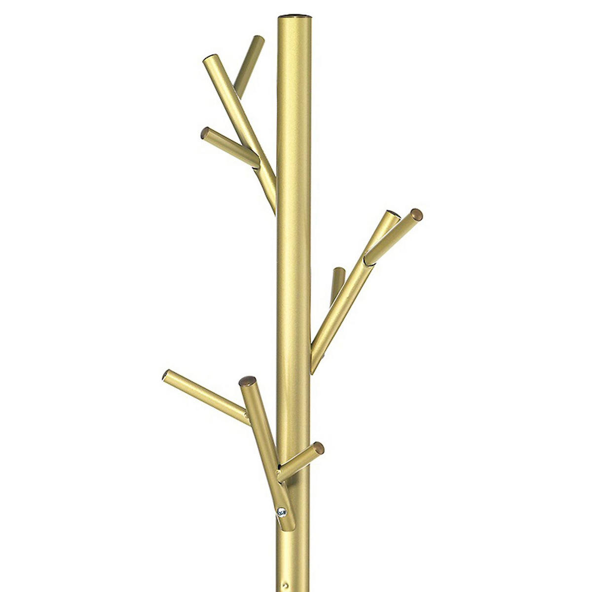 KLEIDERSTÄNDER ZENO - Goldfarben, Metall (30/177/30cm) - IDIMEX