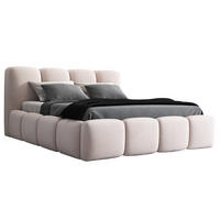 POLSTERBETT DONA 180x200 Beige - Beige, Textil (180/200cm) - A&J MöbelLand