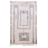 BERBERTEPPICH grafisch elegant 162x 266 cm - Beige, Naturmaterialien (162/266cm) - AFK Living