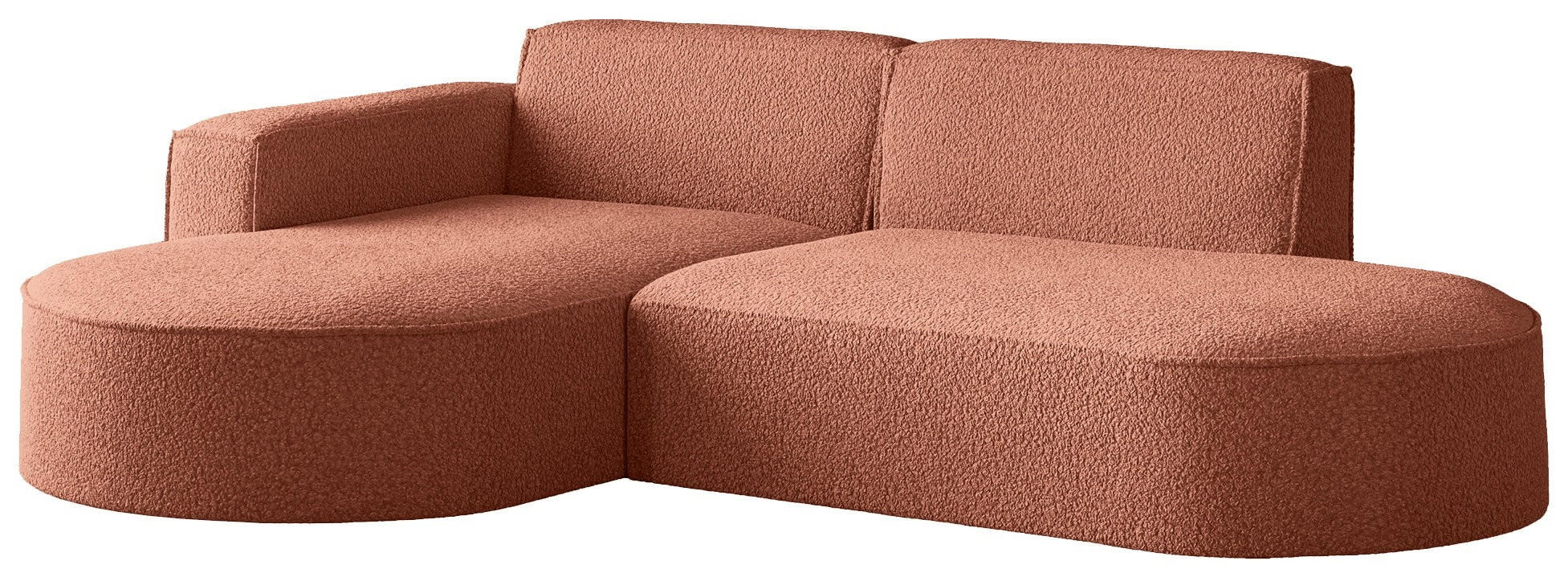 WFL Group Ecksofa Terracotta 241x168 cm