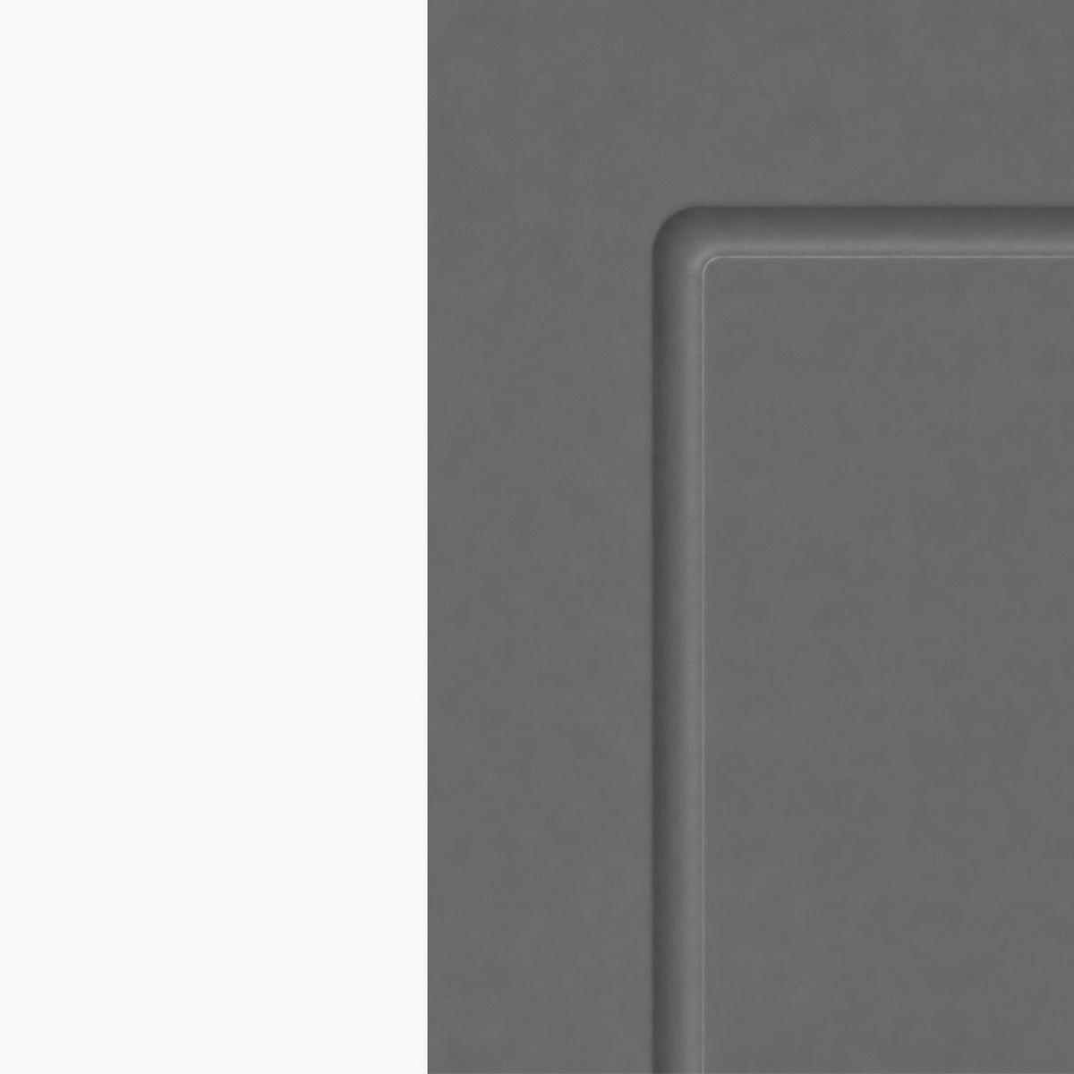 KÜCHENHÄNGESCHRANK Kvantum W2/50 Weiß / Dust Grey Matt 50 / 32,5 / 72cm - Weiß/Grau, Holz/Holzwerkstoff (50/72/32.5cm) - Feldmann-Wohnen