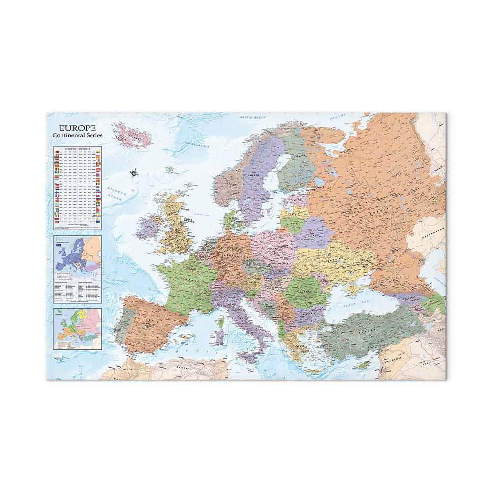 artgeist Pinnwandtafel Mehrfarbig 120x80 cm