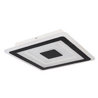 LED DECKENLEUCHTE BIBIANA Metall Weiß - Weiß, Metall (39.5/39.5/6cm)