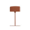 TISCHLAMPE Elenie Braun 25/13/48 cm - Cognac, Metall (25/13/48cm) - Light & Living