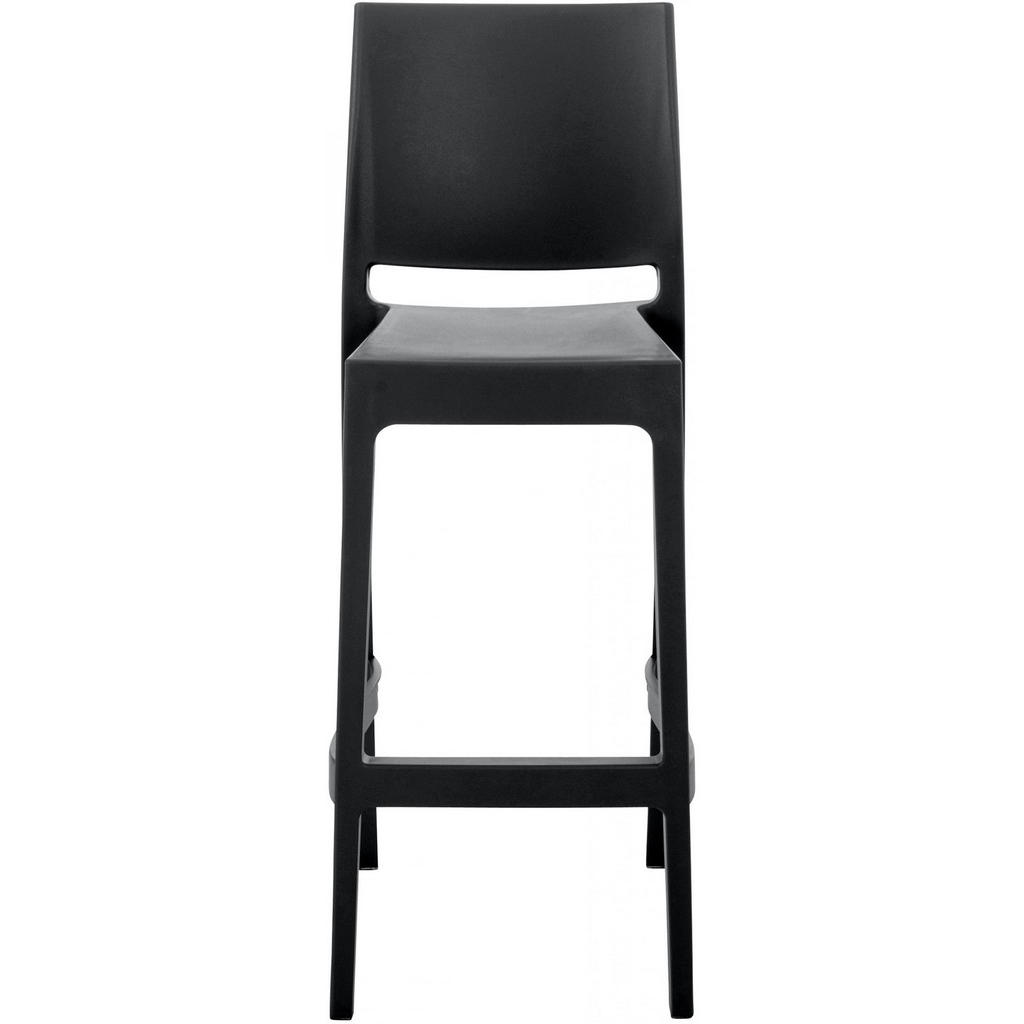 Thumbnail - CLP Barhocker, Schwarz, Kunststoff, 45x105x51 cm, Esszimmer, Barmöbel, Barhocker