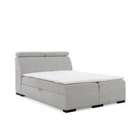 BOXBETT Nestor Dress Me Set.1 - Hellgrau, Holzwerkstoff/Textil (120/200cm) - Fun Möbel