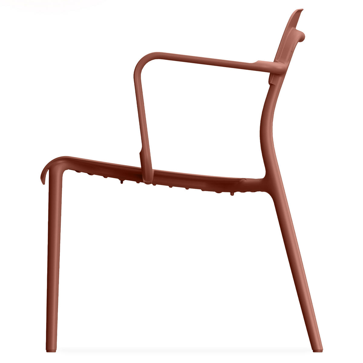GARTENMÖBEL-SET GALIO, 4-tlg - Orange, Kunststoff - KONSIMO®