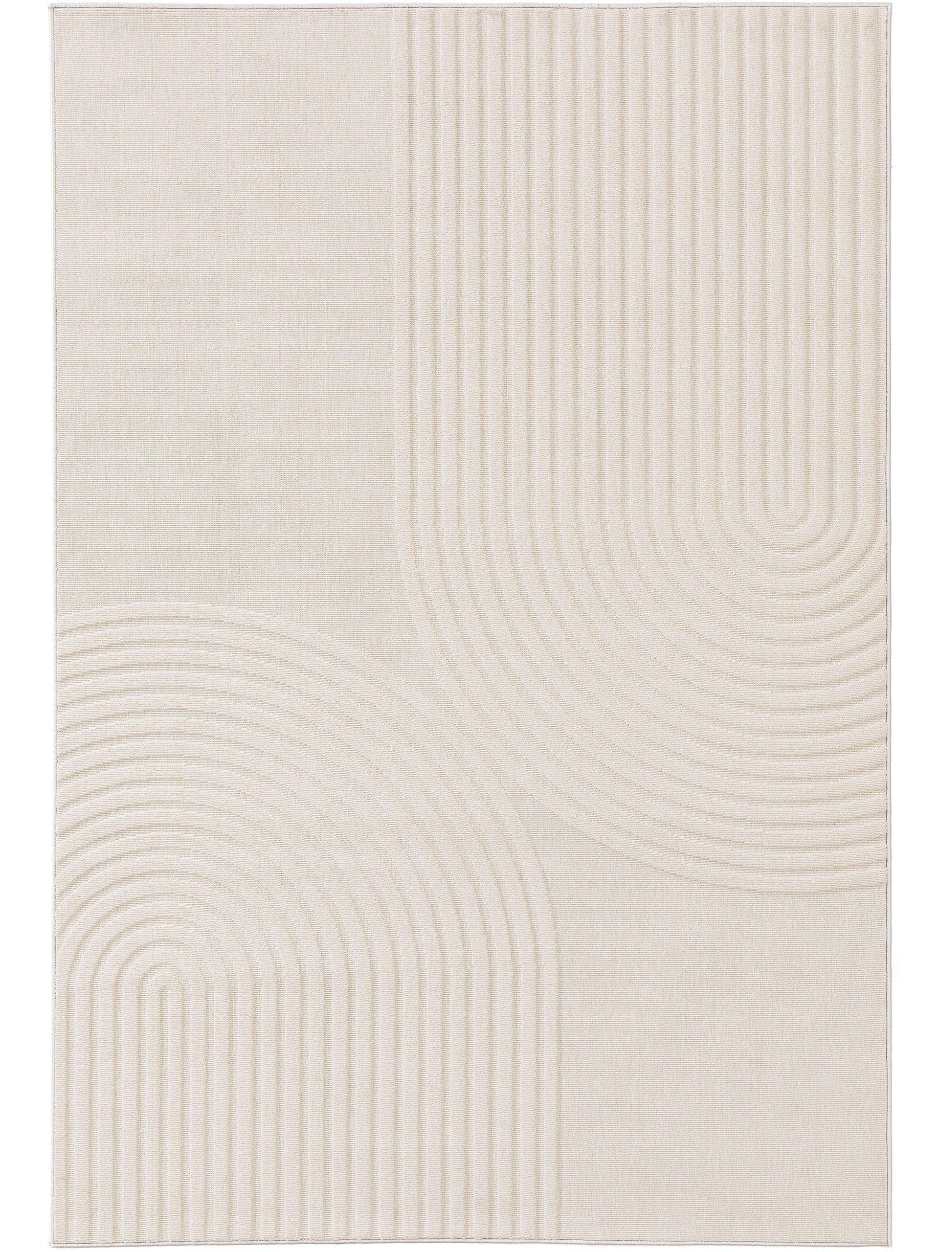 OUTDOORTEPPICH Taro Cream 120x170 cm - Creme, Textil (120/170cm) - benuta Pop