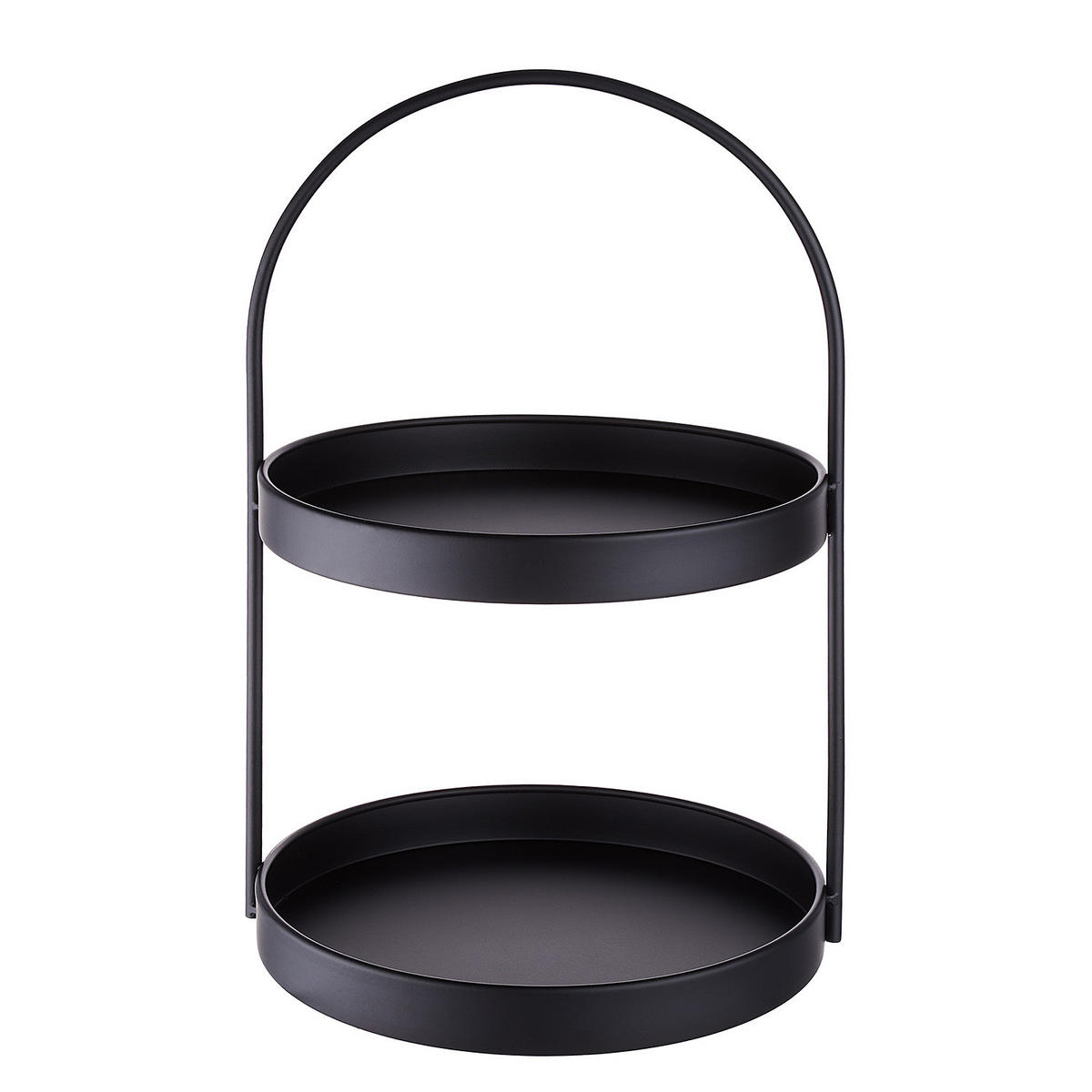 ETAGERE Sideline - Schwarz, Metall (25/35cm) - Butlers