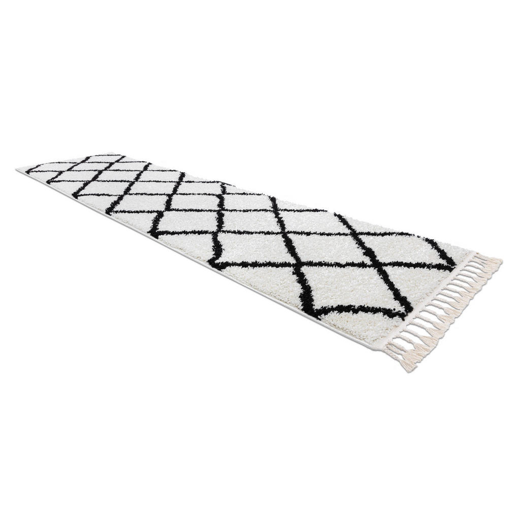 Thumbnail - rugsX Teppich, Weiß, Textil, Rechteckig, 60x250 cm, Teppiche & Böden, Teppiche