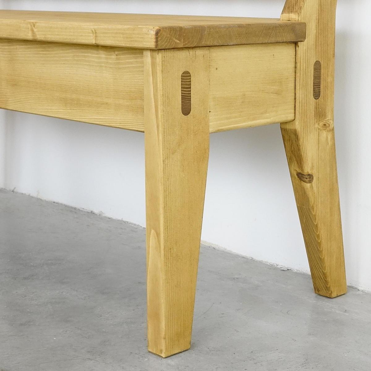 SITZBANK aus Massivholz MEXICANA - Honig, Holz (200/87/46cm) - Seart