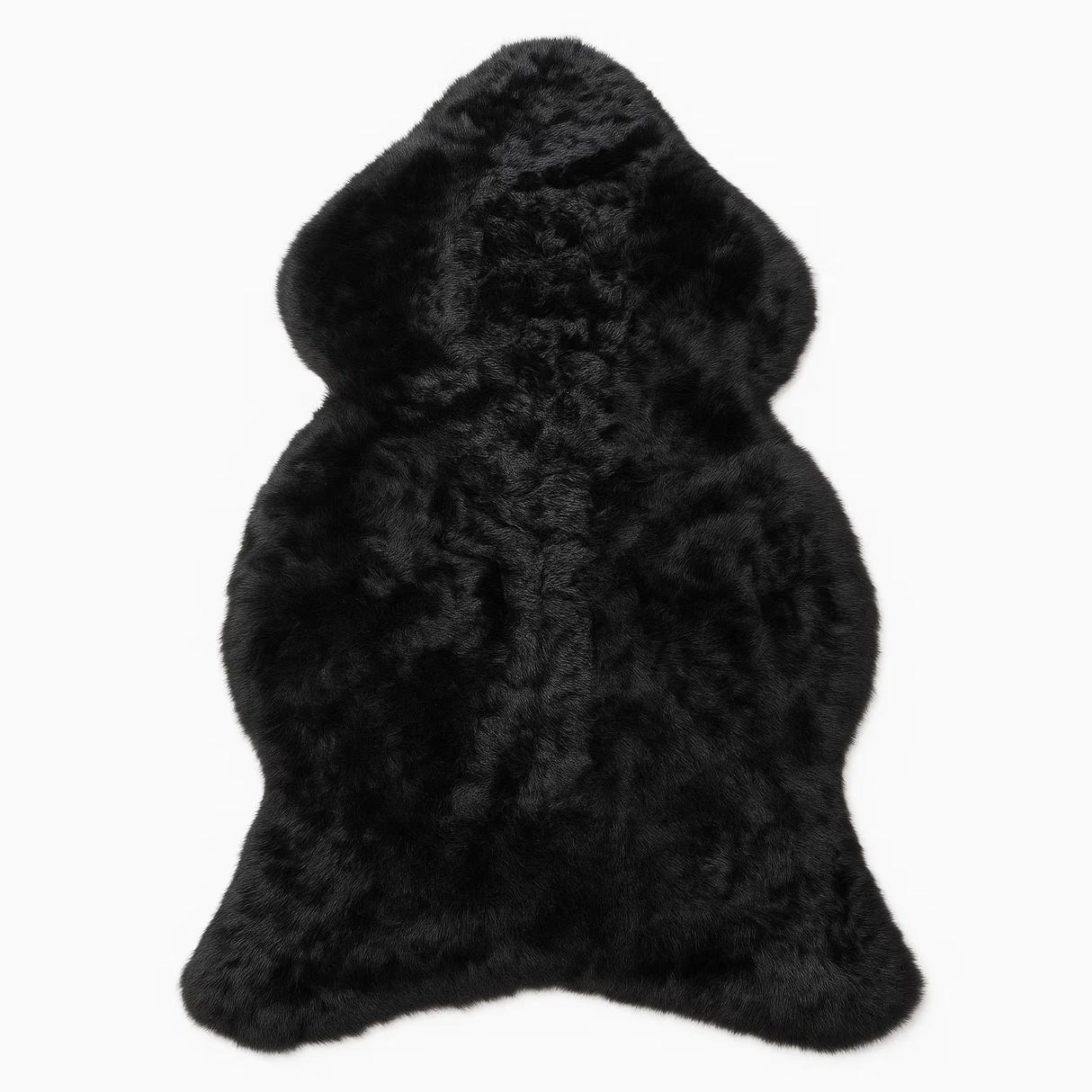 SCHAFFELL Geschoren Natur Dunkelgrau ca. 120 cm - Dunkelgrau, Fell (65/120cm) - Provellus