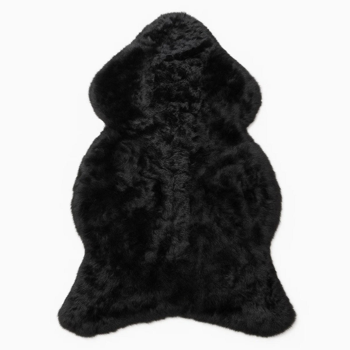 SCHAFFELL Geschoren Natur Dunkelgrau ca. 120 cm - Dunkelgrau, Fell (65/120cm) - Provellus