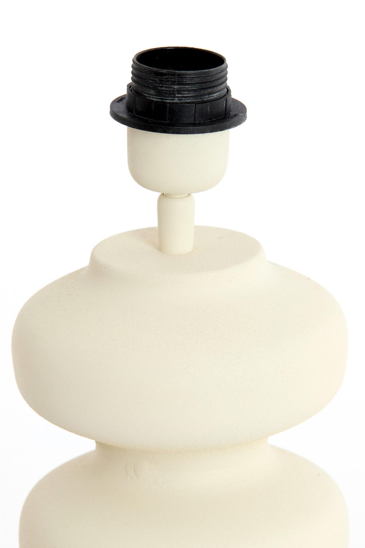 LAMPENFUSS Soroca Weiß Ø15/42 cm - Weiß, Metall (15/15/42cm) - Light & Living