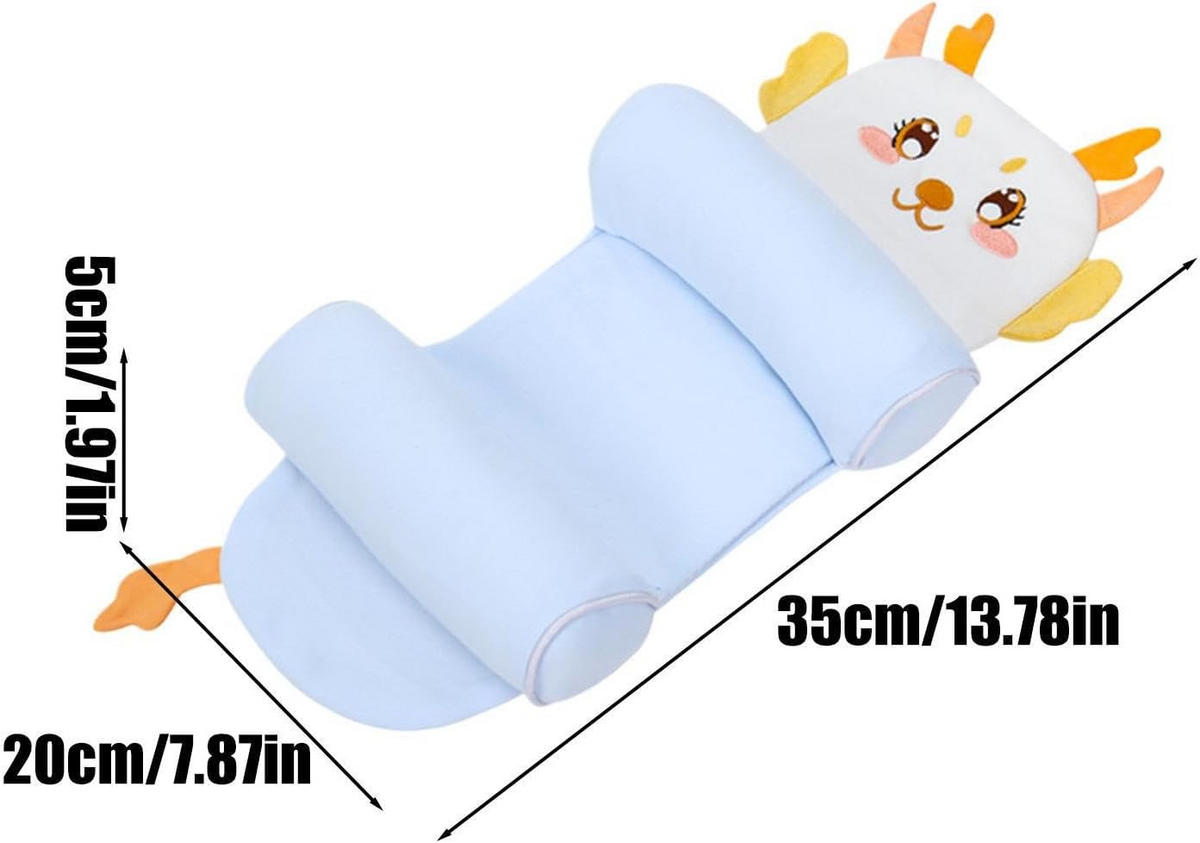 BABYKISSEN – atmungsaktiv, stützend – Blau - Blau, Textil (20/30cm)