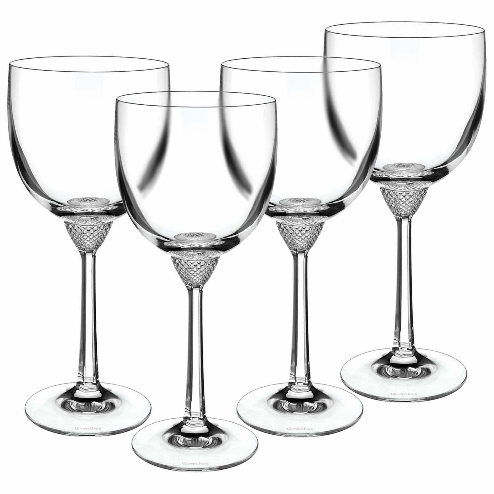 WASSERGLÄSER Octavie transparent 370 ml 4er Set - Transparent, Glas (0.37L) - Villeroy & Boch