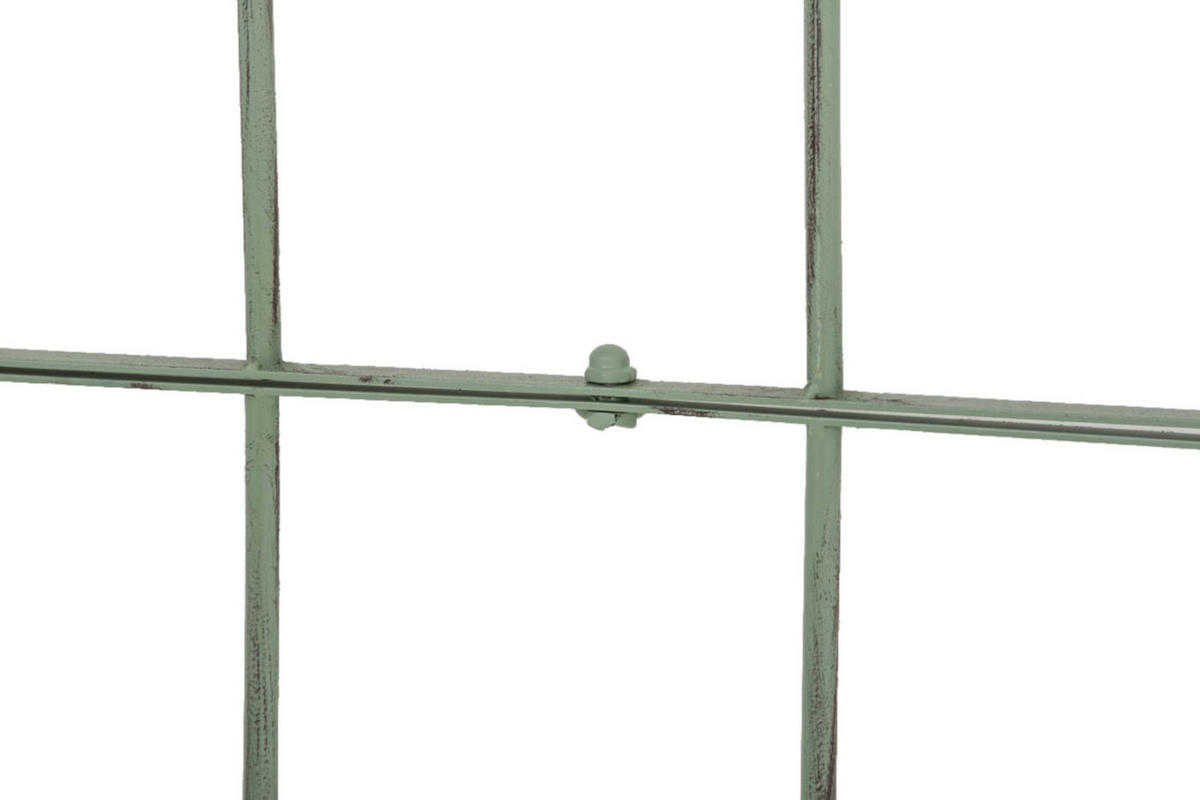 RANKGITTER Paul - 2er Set antik-grün - Grün, Metall (85.5/170/2cm) - TPFLiving