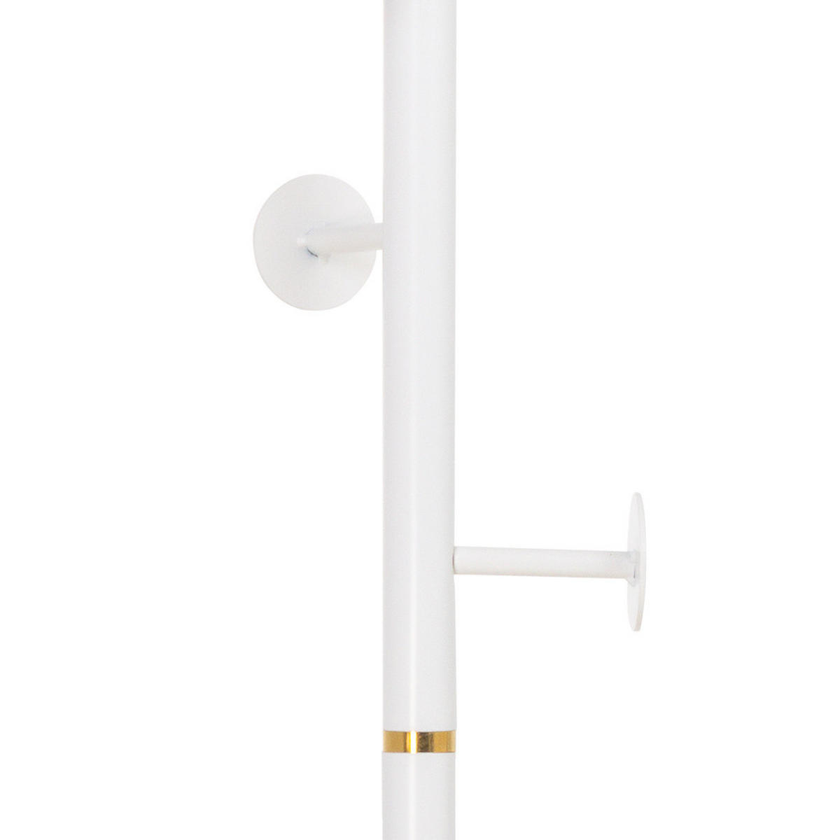 GARDEROBE aus metall - Weiß, Metall (36/178/36cm) - Wanderlust