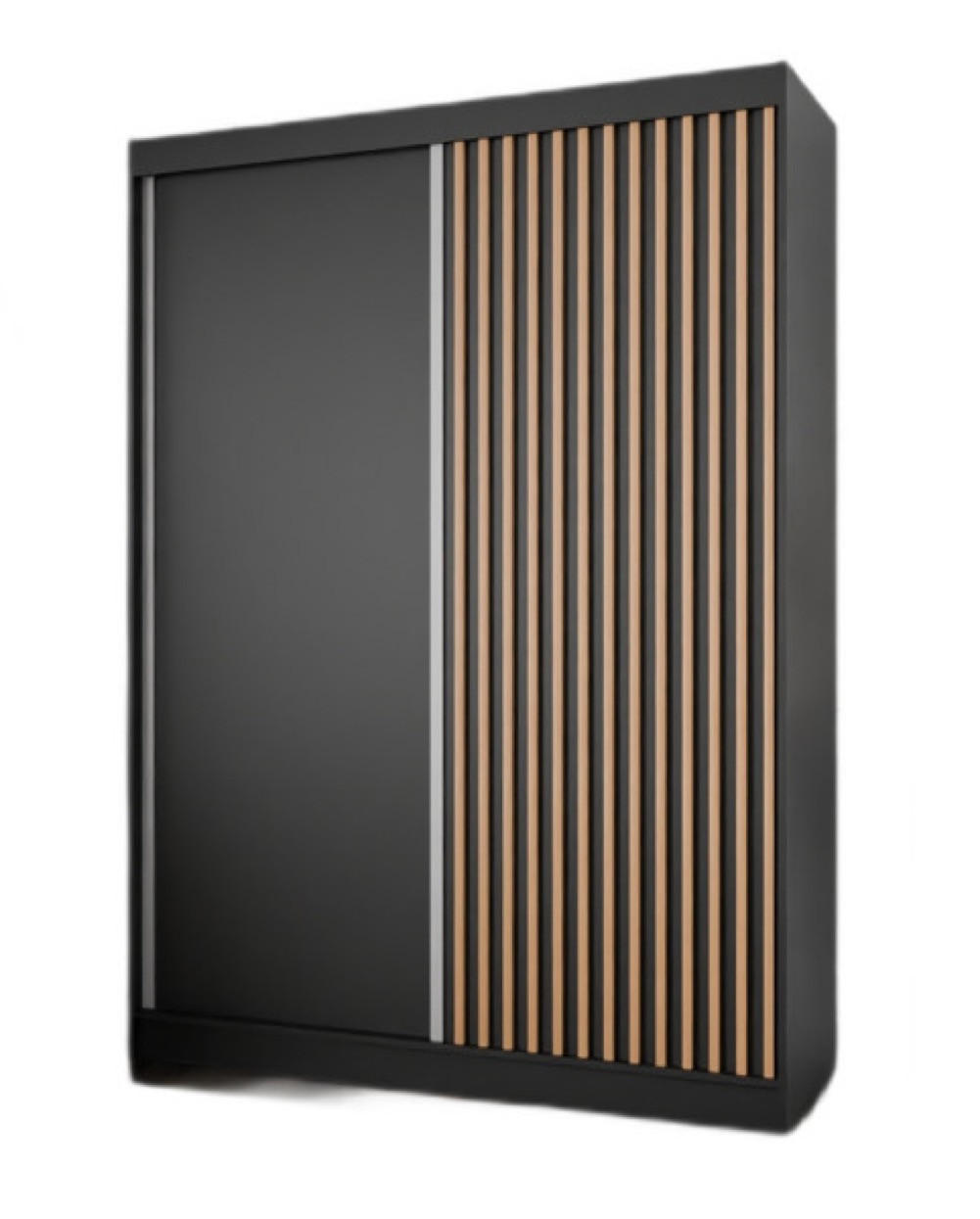 Sepro Meble Schrank Schwarz 150x215x61 cm