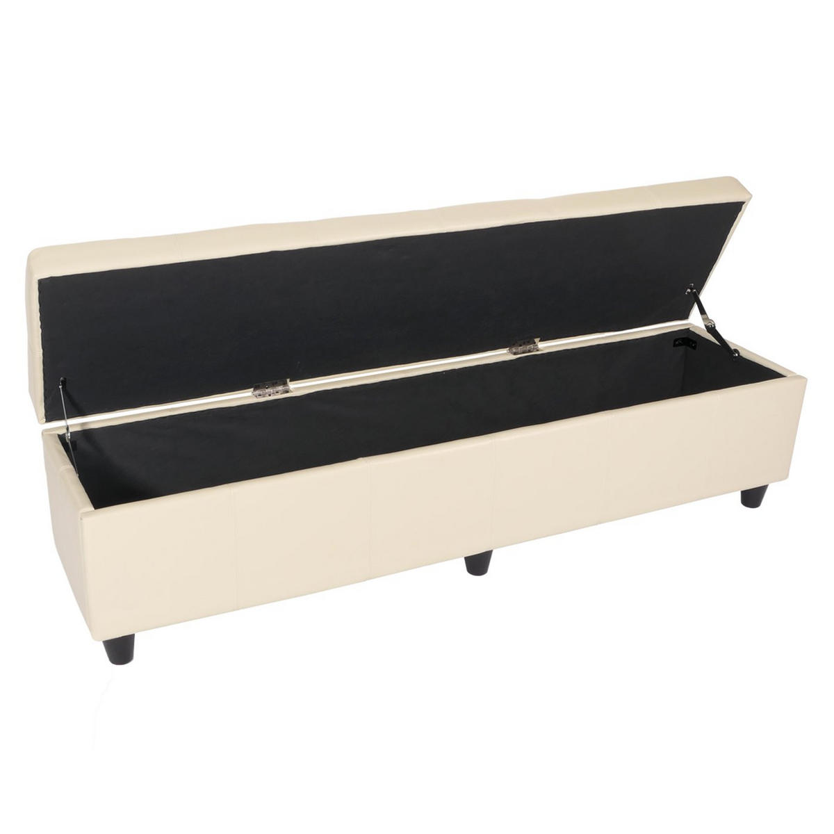 AUFBEWAHRUNGS-TRUHE XXL Beige - Beige, Textil (180/45/45cm) - MCW