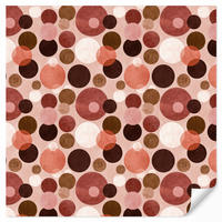 TAPETE - Kreise - Modern - Farbenfroh - 200x200 cm - Multicolor, Papier (200/200cm) - OnlyWow