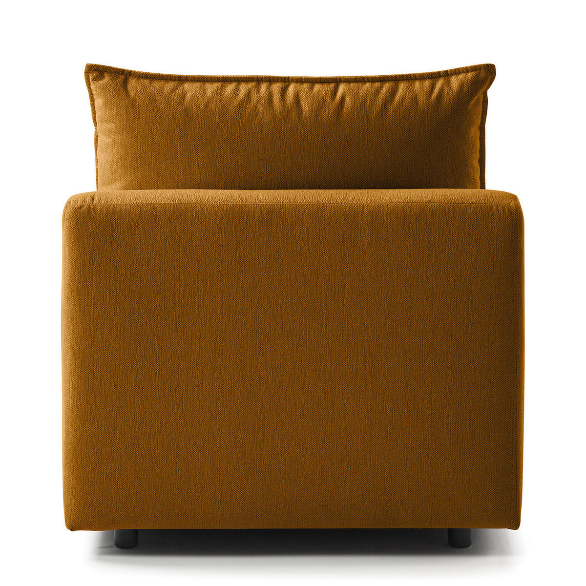 MODULSESSEL - Orange, Holz/Textil (80/82/99cm) - home24