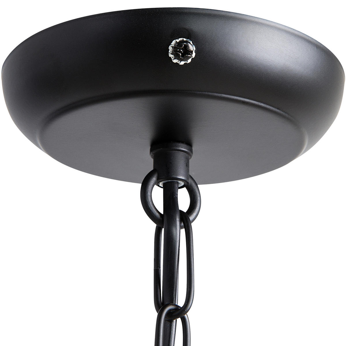 HÄNGELEUCHTE Celon 30/30/75 cm - Schwarz, Metall (30/30/75cm) - Beliani