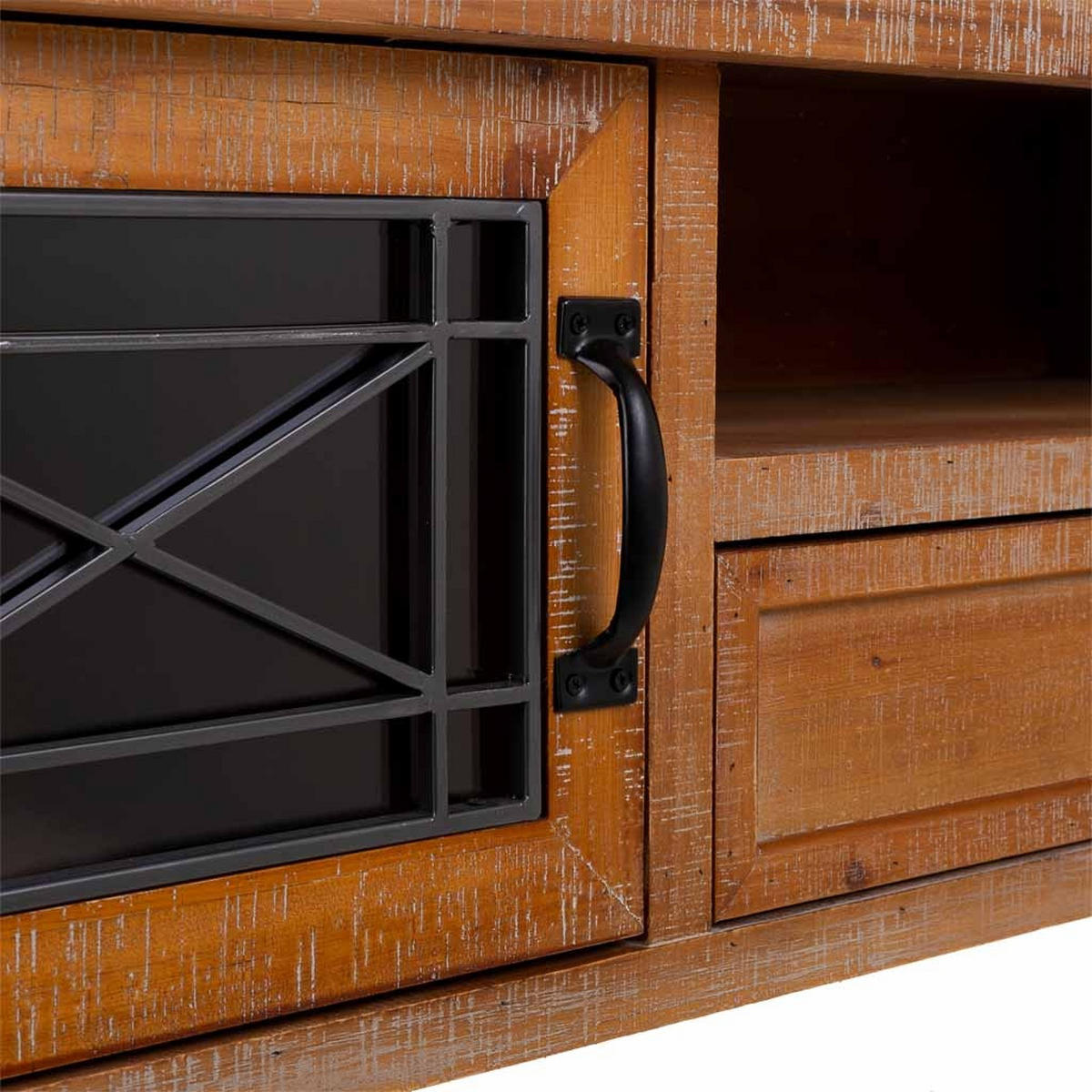 FLURTISCH aus Holz, Braun, 145x36x80 - Multicolor, Holz (36/145/80cm) - Wanderlust