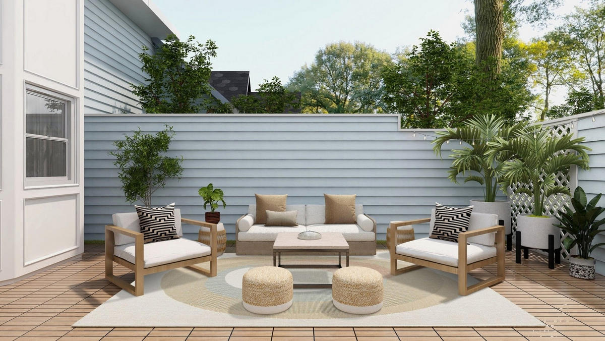 TEPPICH für Innen und Außen gelb - Gelb, Textil (120/170cm) - AFK Living