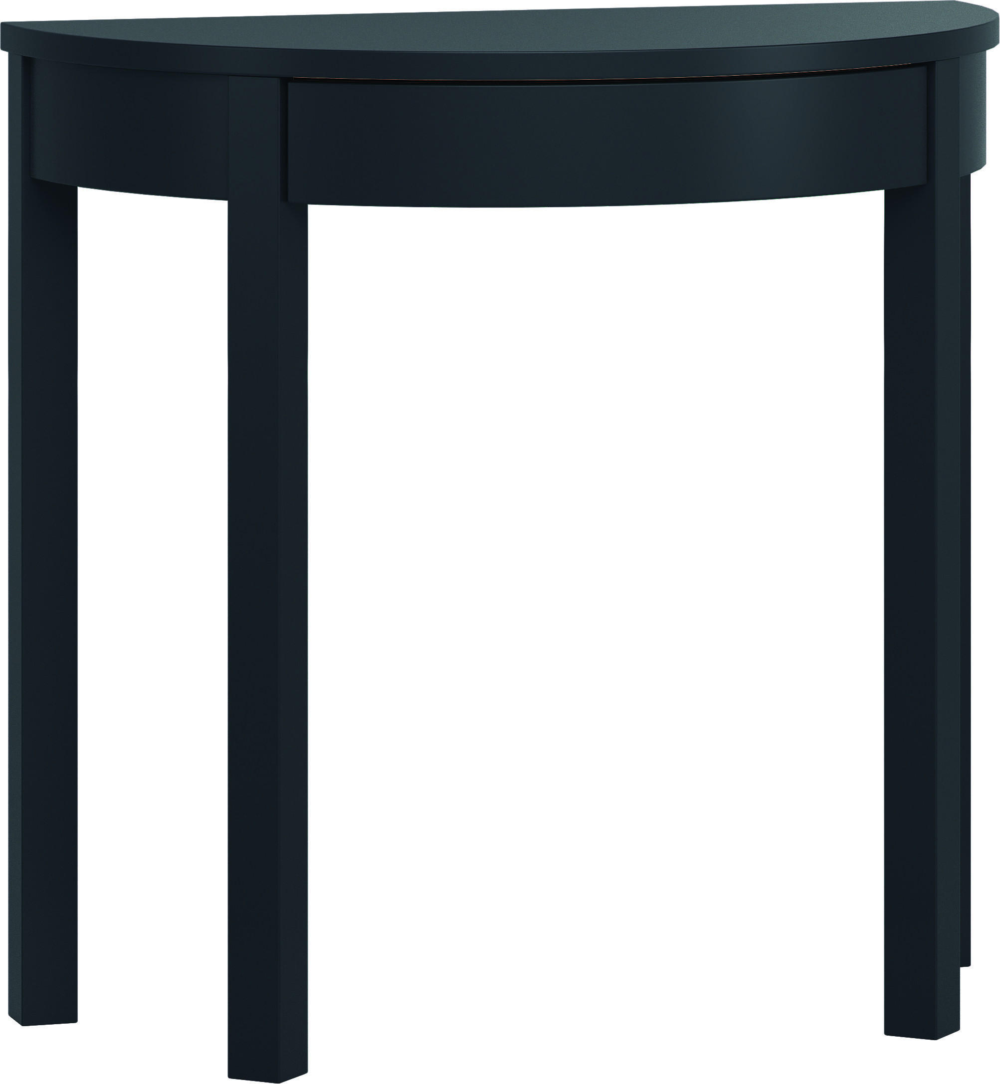 SCHMINKTISCH Buche massiv - Schwarz, Holzwerkstoff (43/80/78cm) - Vox Möbel