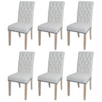 JEDÁLENSKÁ stolička Biela - biela, textil (45/100/60cm) - MCW