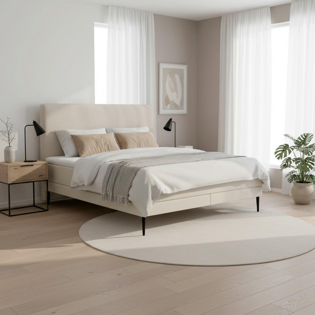 Bessagi Home Boxbett Beige