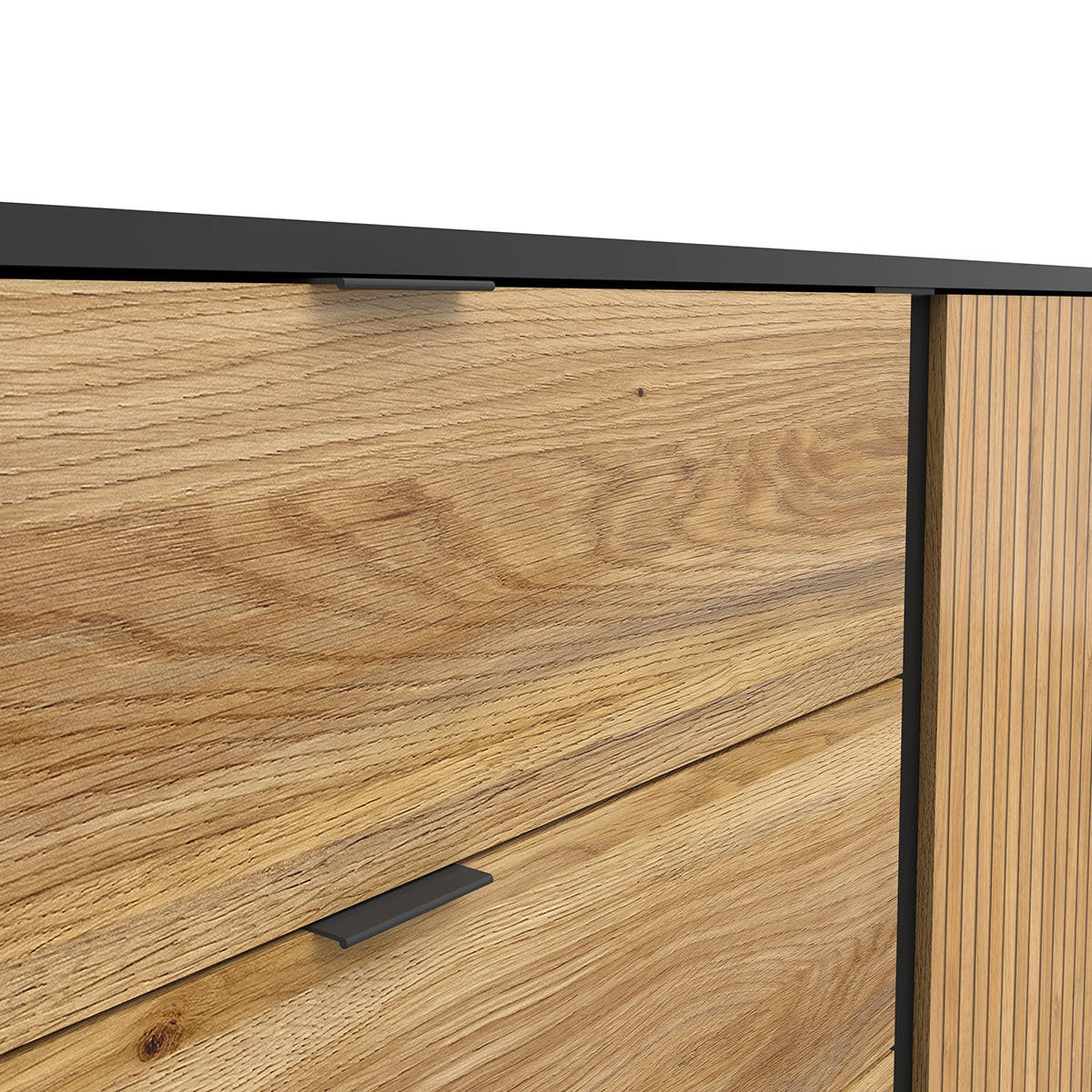 SIDEBOARD Pia Holz - Braun, Holzwerkstoff (143/76/39cm) - Petits-meubles