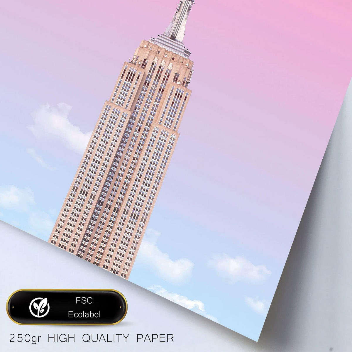 POSTER Set Mit 6 Das Leben In Rosa A3 & A4 Rahmenlos - Klar, Papier (29/3cm) - Nacnic