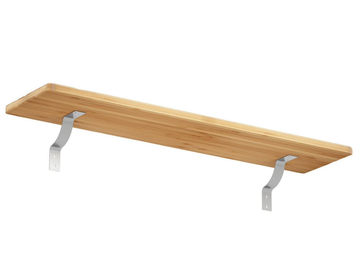 REGALATRÄGER als 2er Set Rico, Stahl in verschiedenen Trendfarben - Grau, Metall (4.5/18/18cm) - Alberts