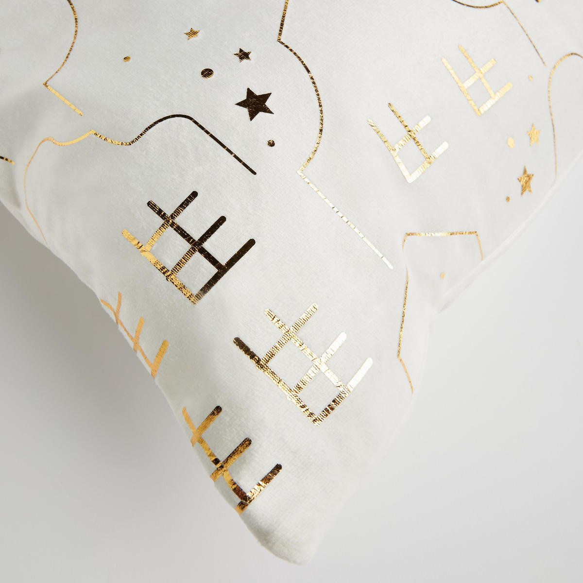 KISSENBEZUG Tenemis - Weiß, Textil (45/45cm) - home&you