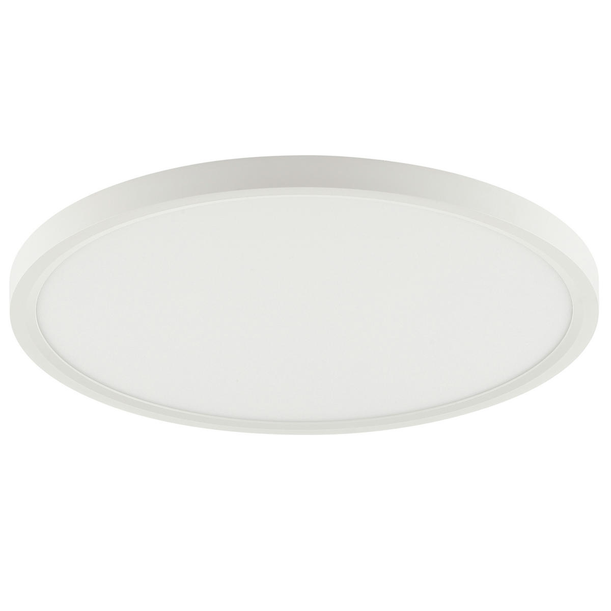 LED DECKENLEUCHTE Galo Weiß 39,7/39,7/2,4 cm - Weiß, Kunststoff (39.7/39.7/2.4cm) - Brilliant