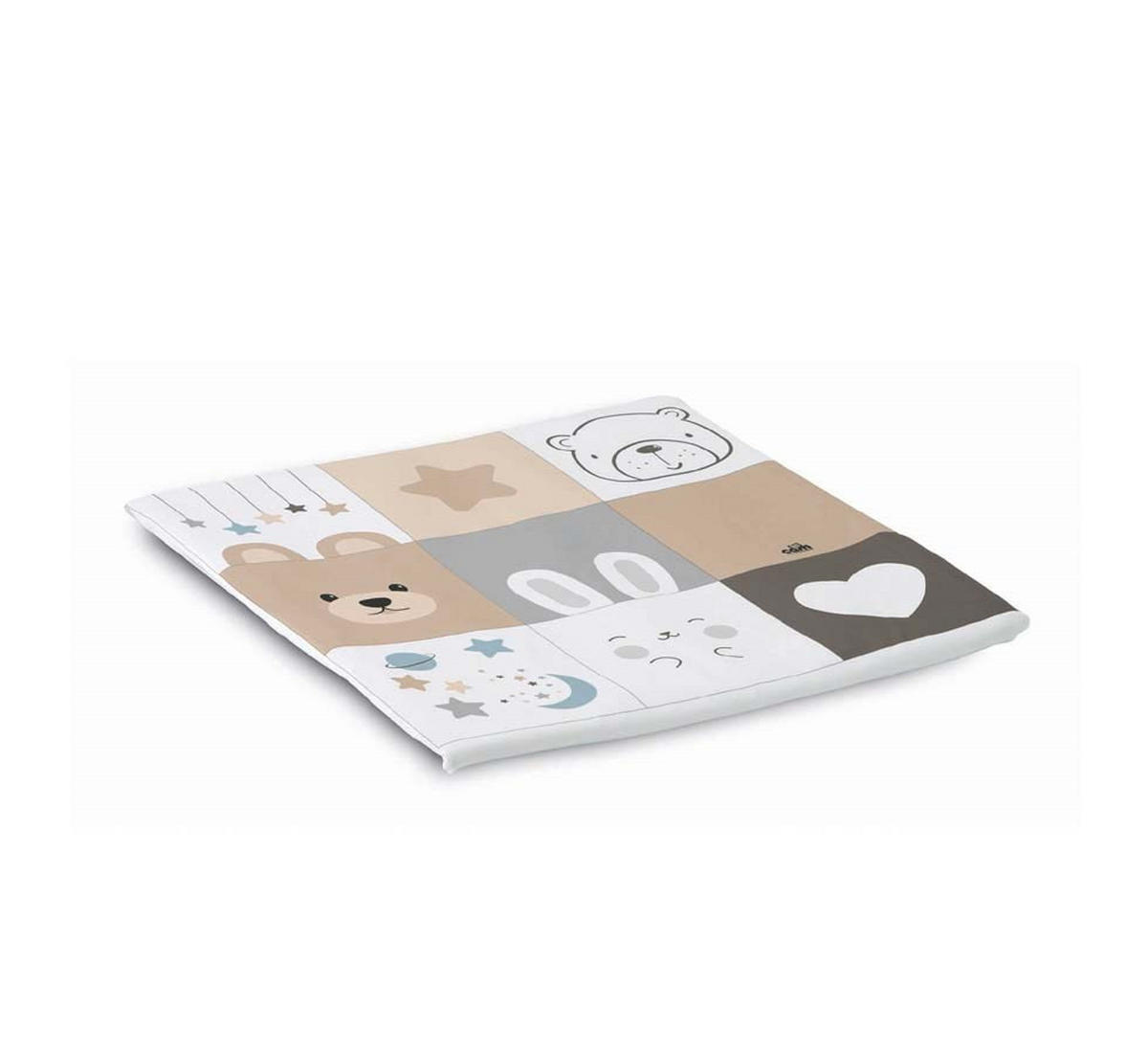 REISEBETT und Laufstall für Kinder Qbox - Anthrazit, Kunststoff/Textil (225/225cm) - Cam il Mondo del Bambino S.p.A.